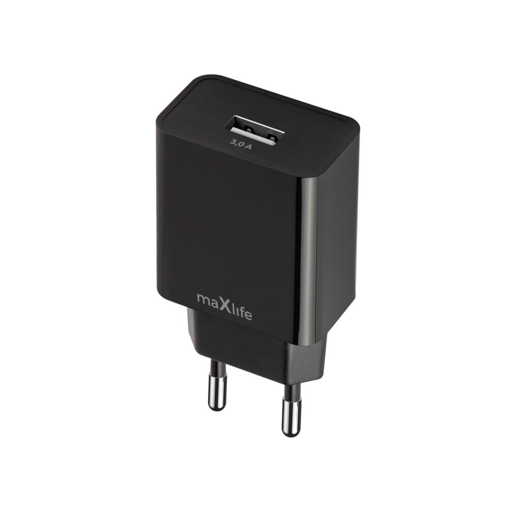 Maxlife MXTC-11 charger 1x USB-A 3A black