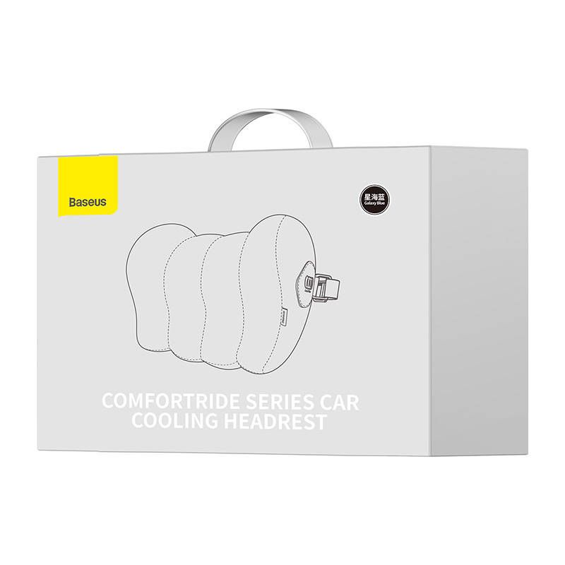 CAR PILLOW BASEUS COMFORTRIDE SERIES CAR UNDER THE HEAD BLUE