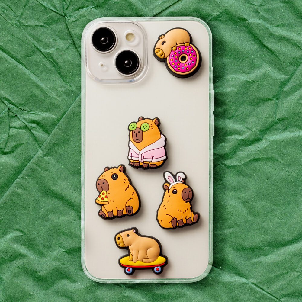 3D Sticker Capybara 5pcs set