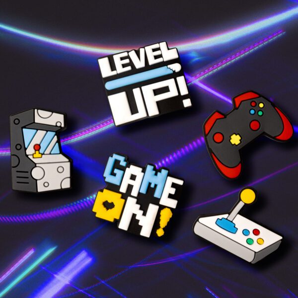 3D Sticker GameOn 5pcs set