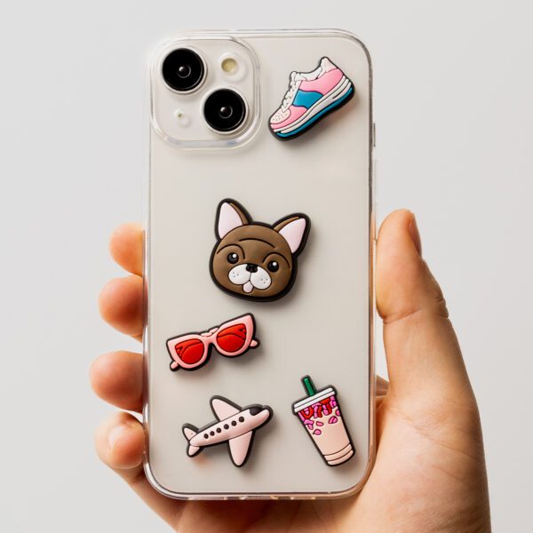 3D Sticker Pink 5pcs set