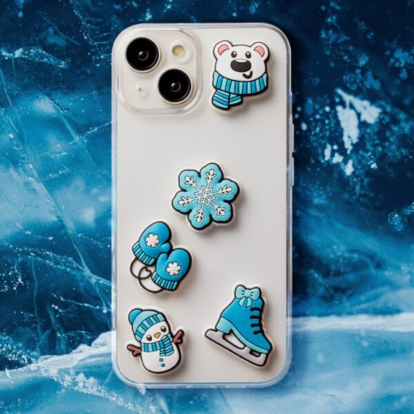 3D Sticker Snow 5pcs set