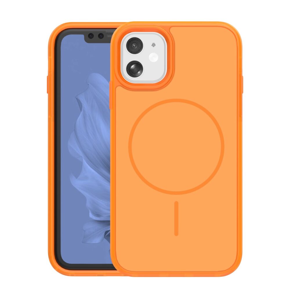 Frame Thin Mag case for iPhone 11 orange