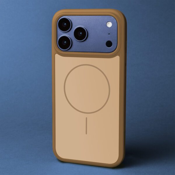 Frame Thin Mag case for iPhone 12 / 12 Pro  6,1" brown