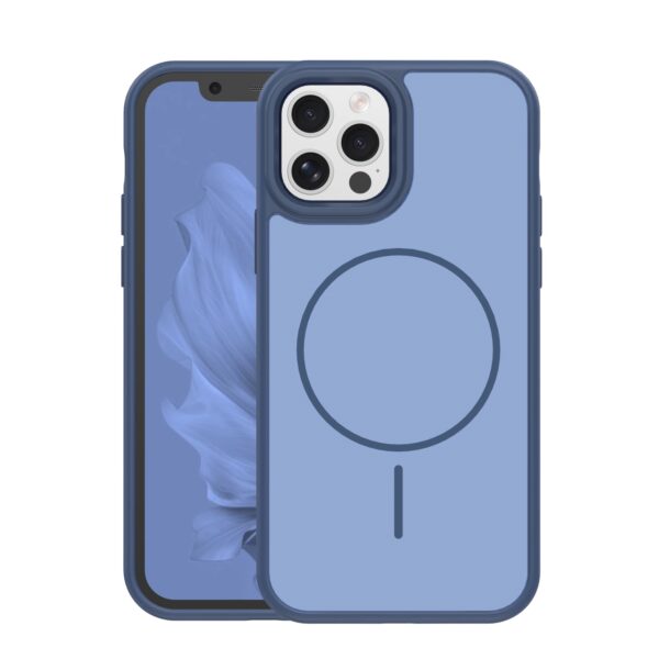 Frame Thin Mag case for iPhone 12 / 12 Pro 6,1" dark blue