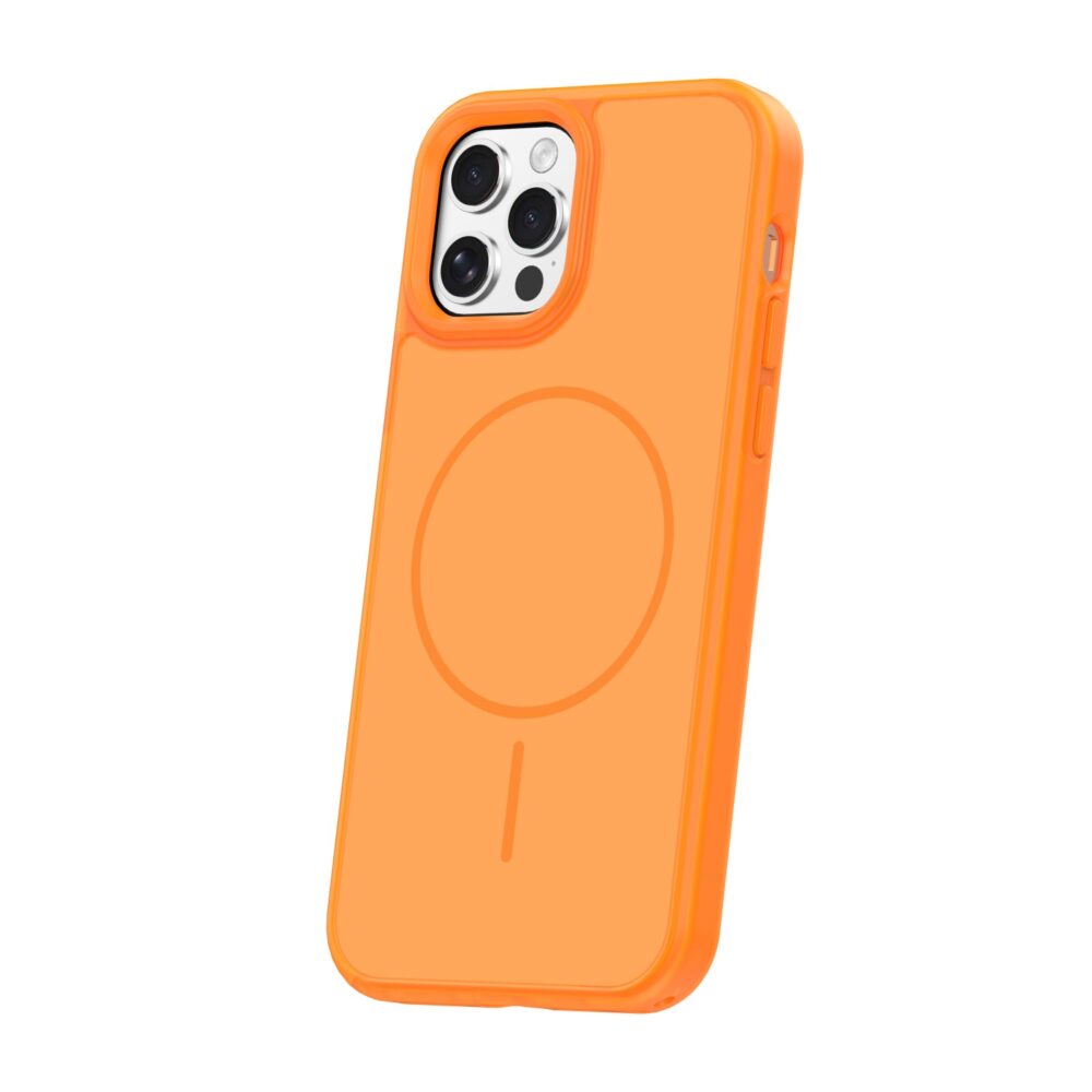 Frame Thin Mag case for iPhone 12 / 12 Pro 6,1" orange