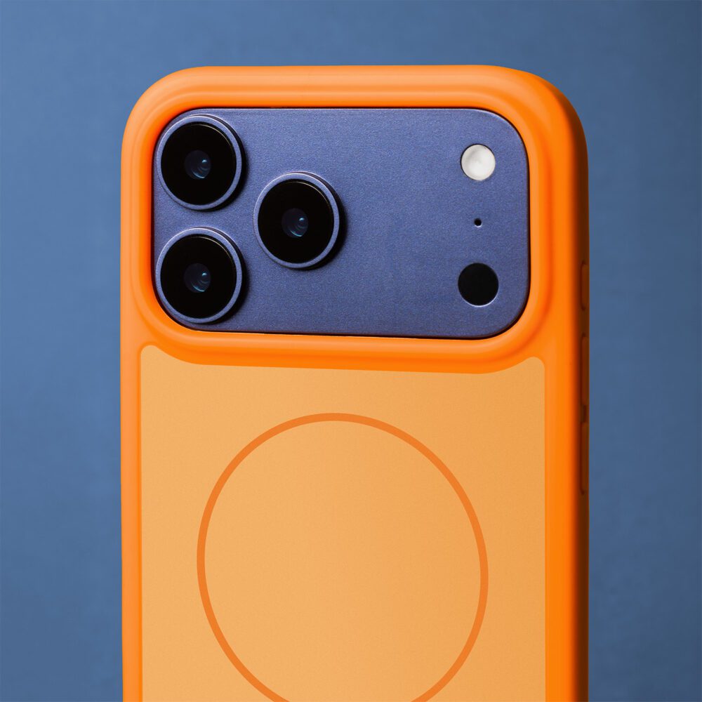 Frame Thin Mag case for iPhone 12 / 12 Pro 6,1" orange