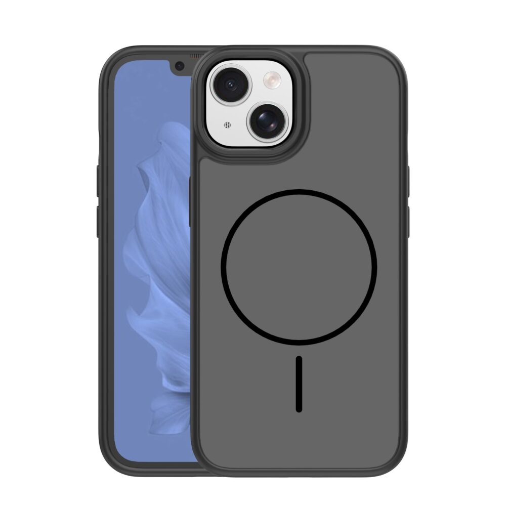 Frame Thin Mag case for iPhone 14 6,1" black