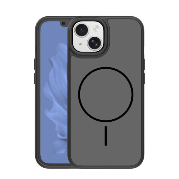 Frame Thin Mag case for iPhone 14 6,1" black