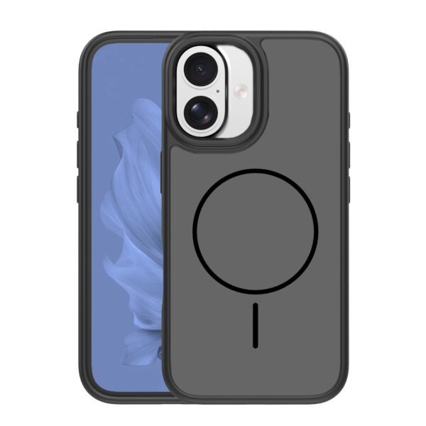 Frame Thin Mag case for iPhone 17 6,3" black