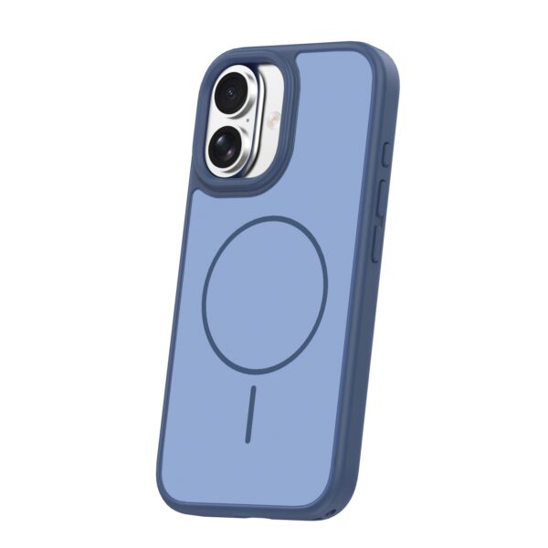 Frame Thin Mag case for iPhone 16 6,1" dark blue