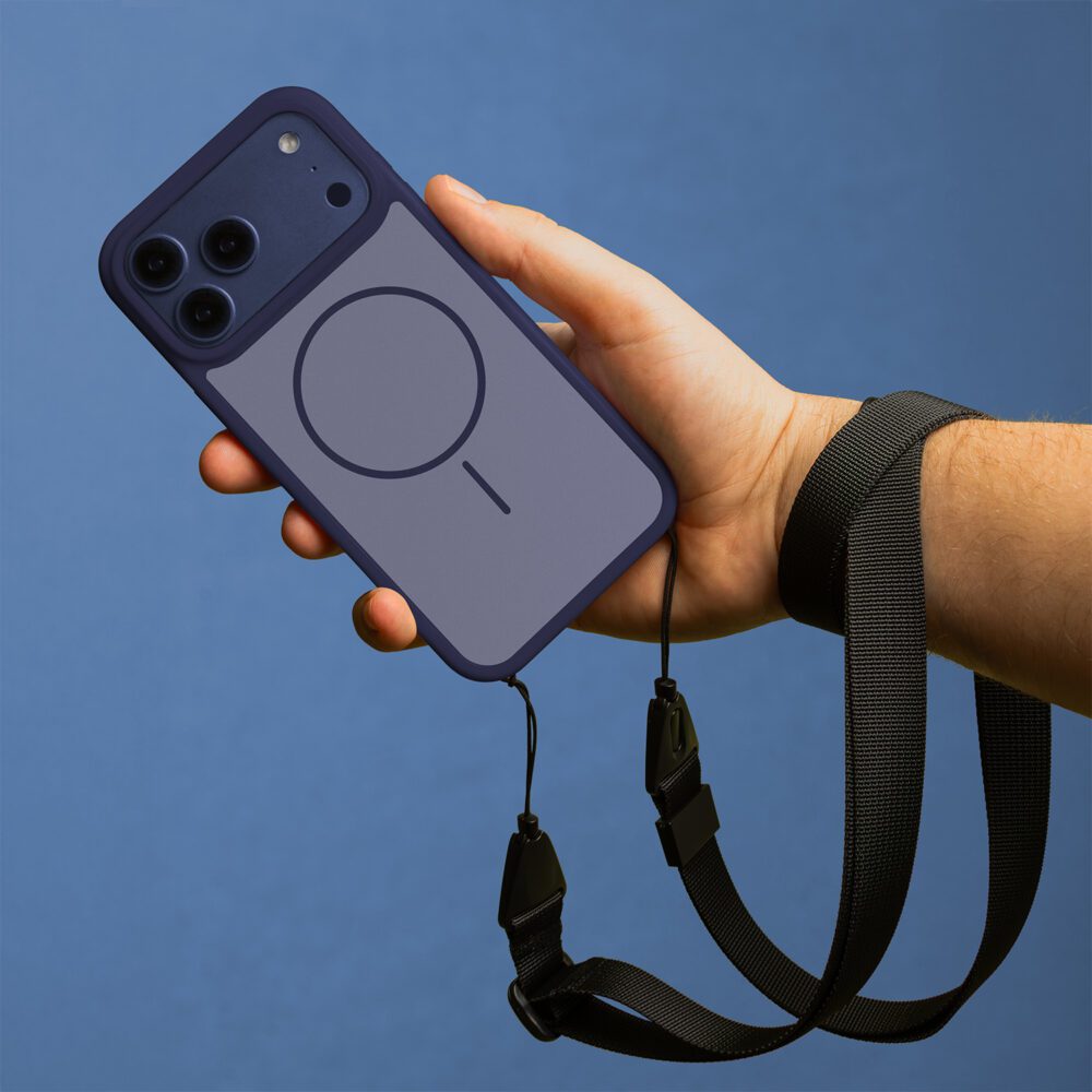 Frame Thin Mag case for iPhone 16 6,1" dark blue