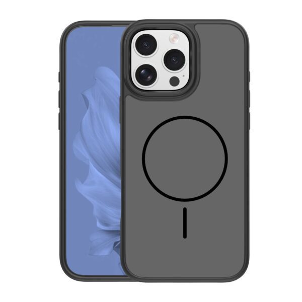 Frame Thin Mag case for iPhone 16 Pro 6,3" black