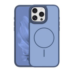 Frame Thin Mag case for iPhone 16 Pro Max 6,9" dark blue