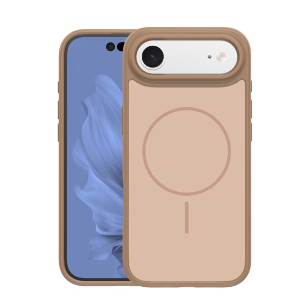 Frame Thin Mag case for iPhone 17 Air 6,6" brown