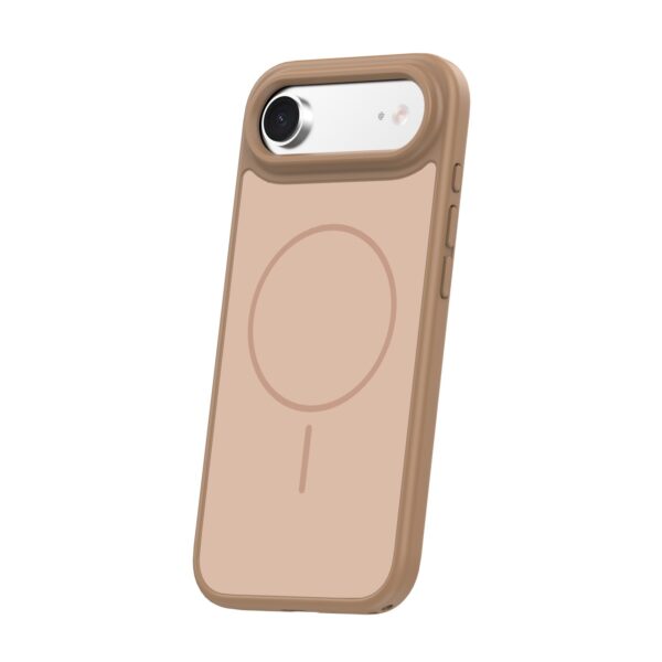 Frame Thin Mag case for iPhone 17 Air 6,6" brown