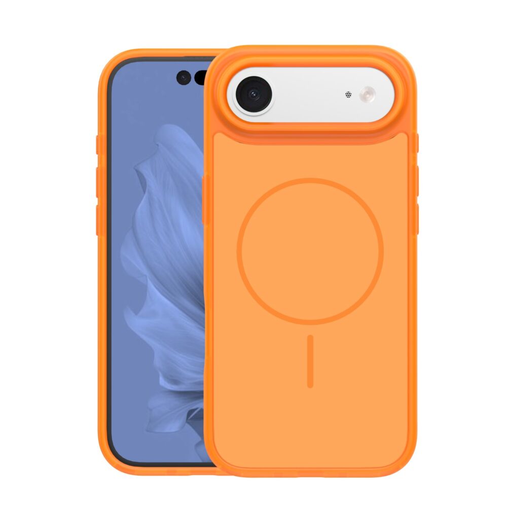Frame Thin Mag case for iPhone 17 Air 6,6" orange