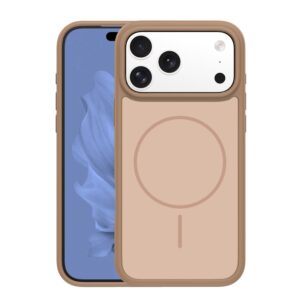 Frame Thin Mag case for iPhone 17 Pro 6,3" brown