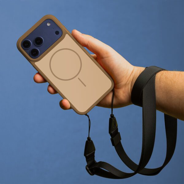 Frame Thin Mag case for iPhone 17 Pro Max 6,9" brown