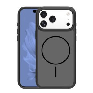 Frame Thin Mag case for iPhone 17 Pro 6,3" black