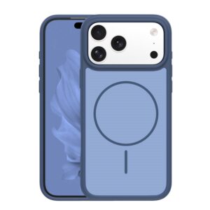 Frame Thin Mag case for iPhone 17 Pro 6,3" dark blue