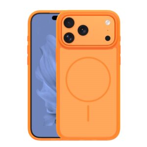 Frame Thin Mag case for iPhone 17 Pro 6,3" orange