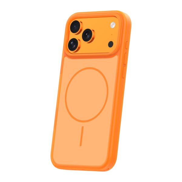 Frame Thin Mag case for iPhone 17 Pro Max 6,9" orange