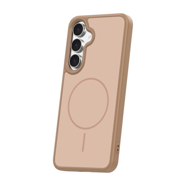 Frame Thin Mag case for Samsung Galaxy S26 Plus brown