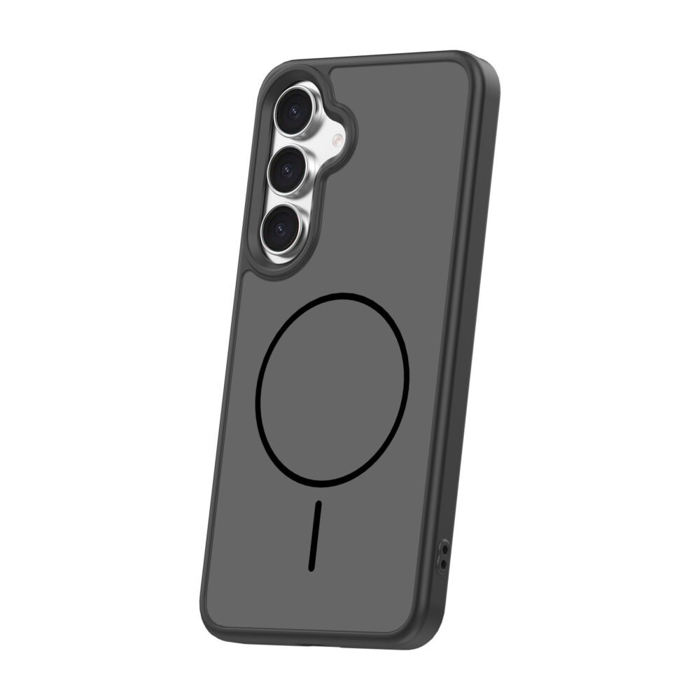 Frame Thin Mag case for Samsung Galaxy S25 black