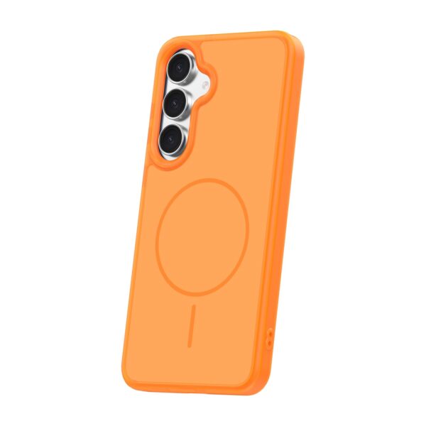 Frame Thin Mag case for Samsung Galaxy S26 Plus orange