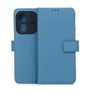 Smart Triangle case for Xiaomi Redmi Note 14 4G (Global) (164.84 x 78.15 x 8.16 mm) blue