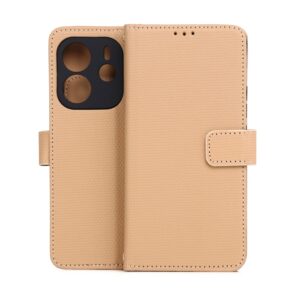 Smart Triangle case for Xiaomi Redmi Note 14 4G (Global) (164.84 x 78.15 x 8.16 mm) brown