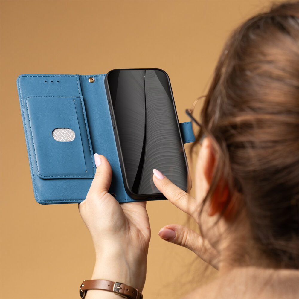 Smart Triangle case for Samsung Galaxy A16 4G / A16 5G / M16 5G czarne blue