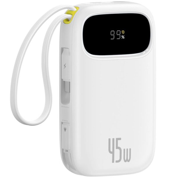 491027_oryg Baseus Powerbank EnerFill FC31 20000mAh 45W USB-C Lightning white