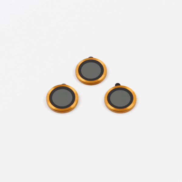 Set of lens glasses for iPhone 17 Pro Max orange