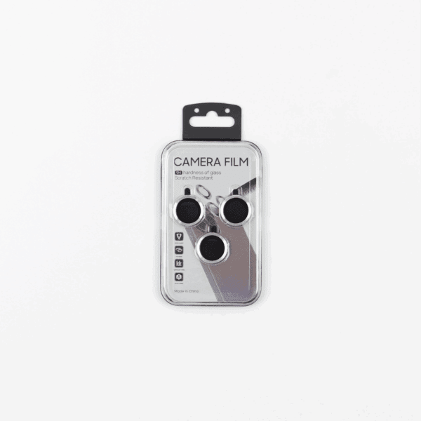 Set of lens glasses for iPhone 17 Pro Max silver