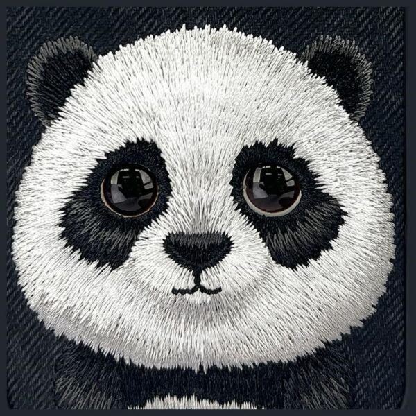 NIMMY case BIG EYED PET 2.0 Panda for IPHONE 15 black