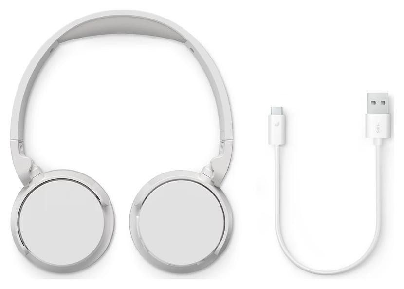 Wireless headphones Philips TAH3209WT/00 white