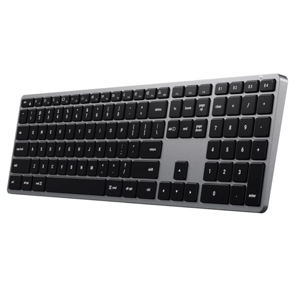 Wireless keyboard QWERTY Satechi Slim X3 ST-BTSX3M space gray