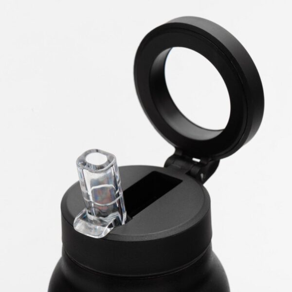 Magnetic holder compatible with MagSafe with 750ml container black