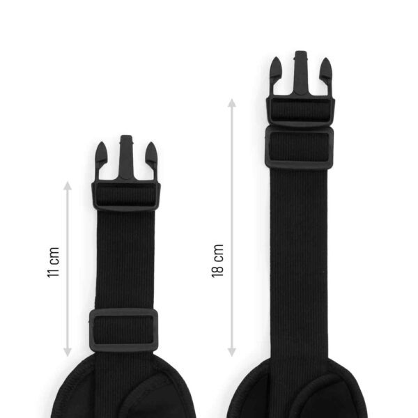 Wozinsky expandable running belt black (WRBBK1)eng