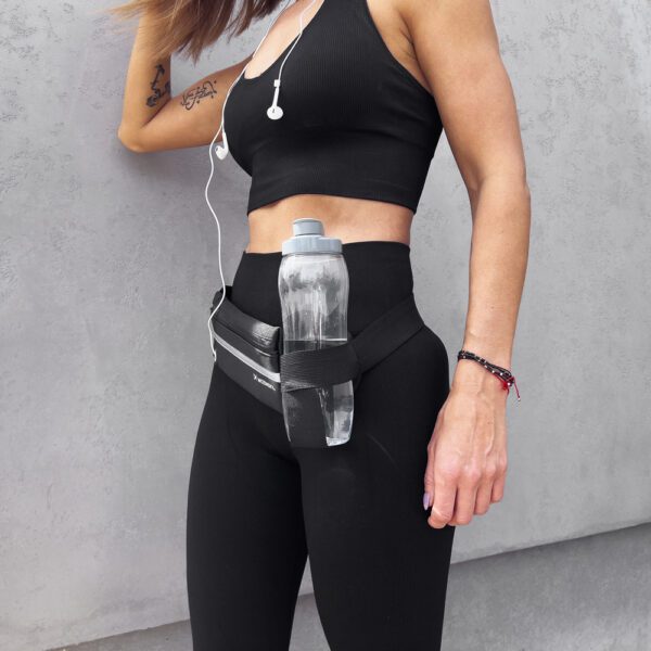 Wozinsky expandable running belt black (WRBBK1)eng