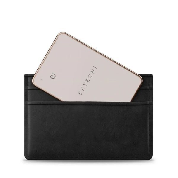 Locator compatible with Apple Find My Satechi card shape ST-LFAWCR desert rose