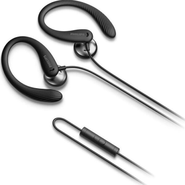 Wire earphones Jack 3,5 mm Philips TAA1105BK/00 black