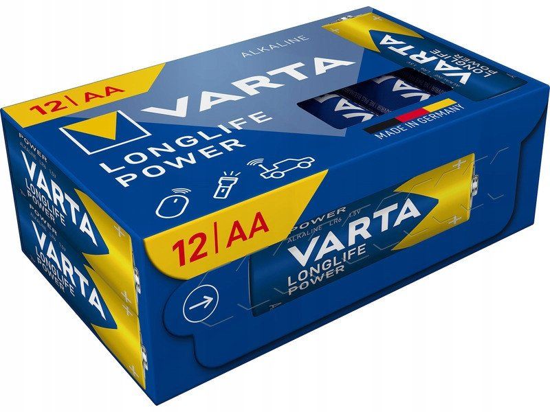 d8c284420f8bd15836736acd1e12bfd1 VARTA alkaline battery R6 (AA) Loglife 12 pcs