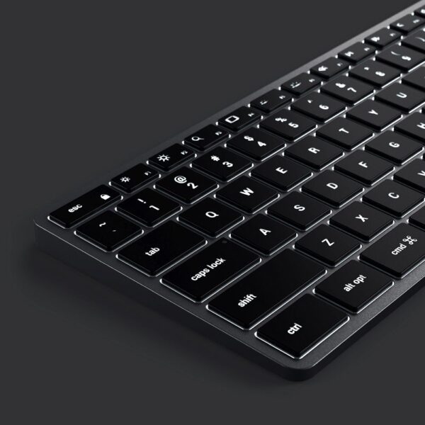 Wireless keyboard QWERTY Satechi Slim X3 ST-BTSX3M space gray