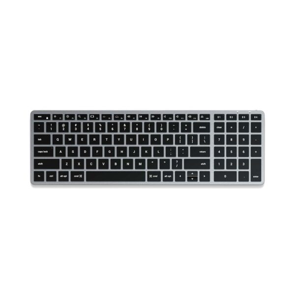 Wireless keyboard QWERTY Satechi Slim X2 ST-BTSX2M space gray