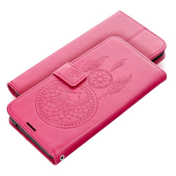 f85b08ef71c8bf17e7e60a66f176fb50 MEZZO Book case for MOTOROLA EDGE 70 dreamcatcher magenta