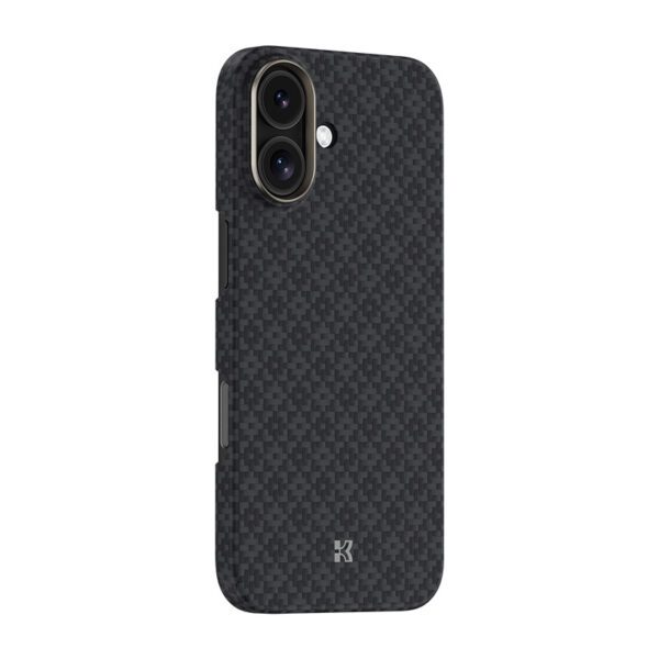 Benks Magnetic Armor Air Armor Grid Kevlar Case Metal Frame 600D (B067) for Iphone 17 black