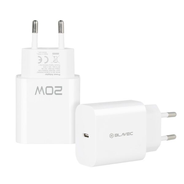 Blavec Wall charger BC-9 - Type C - PD 20W 3A (TCBC9-CW203A) white